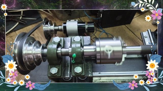 Строительство токарного станка  4 ч. - 4К