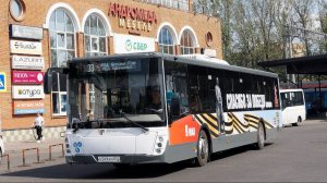 Поездка на автобусе ЛиАЗ-5292.65-03 (О 549 АМ 250) по маршруту №33 «Лесной Городок—Одинцово»