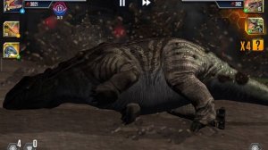 Новое сражения и дрожь земли, « Я играю в Jurassic world the Game «