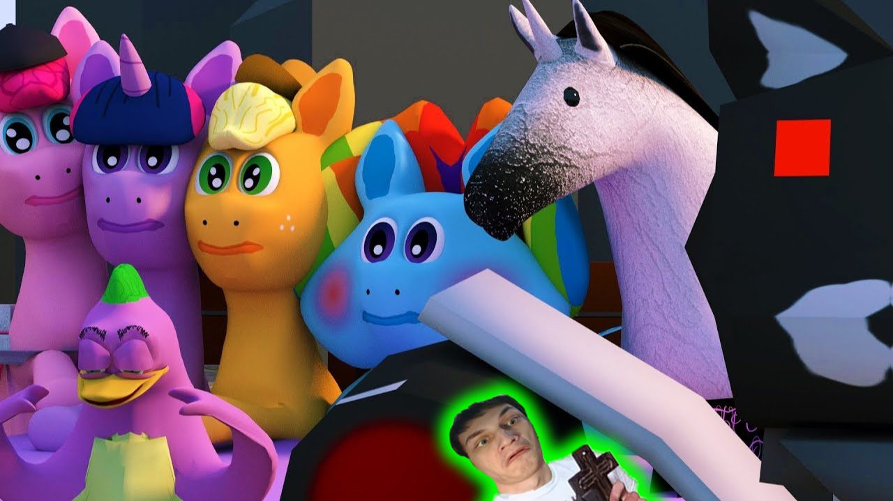 Мои цветные пони: Флаттернатор (3D-пародия MLP) - Реакция на Доф - ритп rytp переозвучка ! ? типыч смотреть онлайн