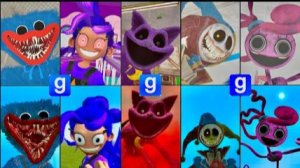Poppy Playtime, глава 5,4,3,2,1: Все ОРИГИНАЛЬНЫЕ прыжки в режиме Brightmode ПРОТИВ