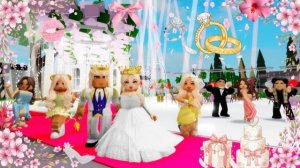 🌸СВАДЬБА КОРОЛЕВСКОЙ СЕМЬИ👑🥳В БРУКХЕЙВЕН РП🏡В ROBLOX