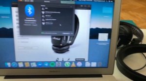 Как подключить Bluetooth наушники Marshall MID к MacBook