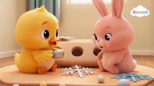 Аекмот — Клювик и Пушистик — 3 сезон 19 серия «Снежные Капельки»