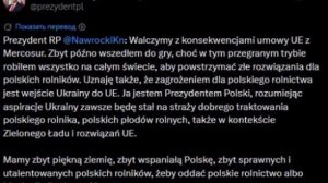 🇵🇱🖕🇺🇦Президент Польши отобрал у Зеленского орден Белого орла и выступил против вступления в ЕС