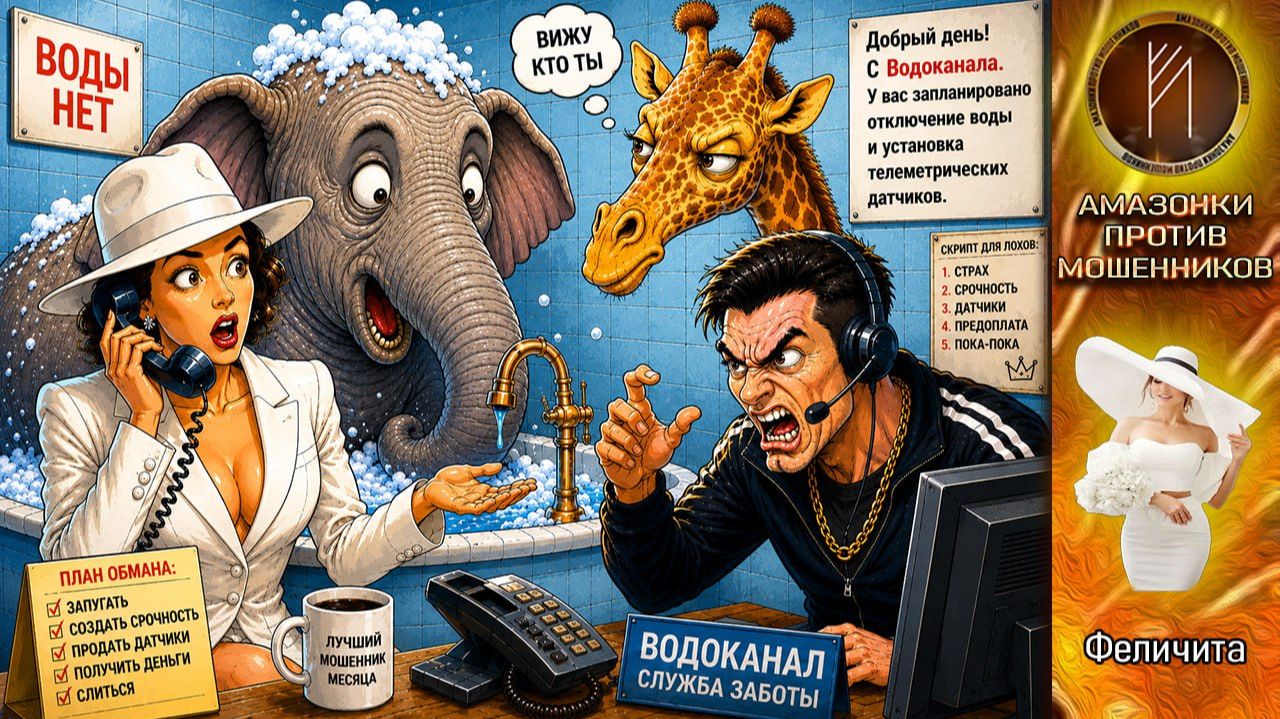 ФЕЛИЧИТА / Слон против телеметрии / Водоканал на максималках / Телеметрический бред смотреть онлайн