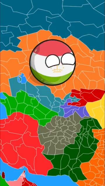 Если бы Таджикистан и Казахстан поменяются местами #countryballs #country #memes #animation #funny