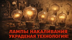 200 Летняя ЛОЖ! Лампы Накаливания Придумал Не Человек