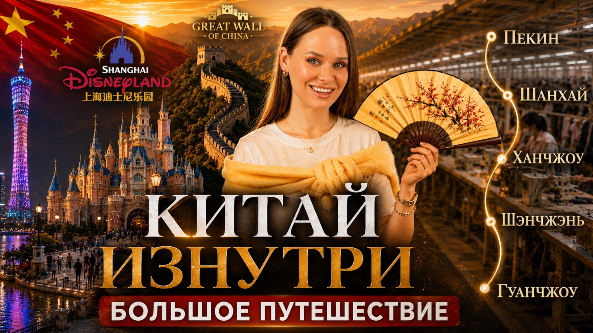 МОЕ БОЛЬШОЕ ПУТЕШЕСТВИЕ по Китаю 🇨🇳 СОВЕТЫ и ЛАЙХАКИ! Узнала все СЕКРЕТЫ ФАБРИК AliExpress смотреть онлайн