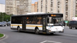 Поездка на автобусе ЛиАЗ-5292.65-03 (Е 572 АХ 790) по маршруту №33 «Лесной Городок—Одинцово»