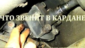 Что звенит в кардане...