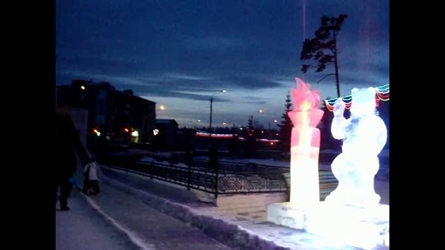 Ледовый городок Северобайкальска (2013-2014)