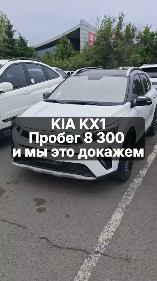 🚗 KIA KX1 2022 из Китая: 8300 км, история проверена – живой осмотр в Харбине
