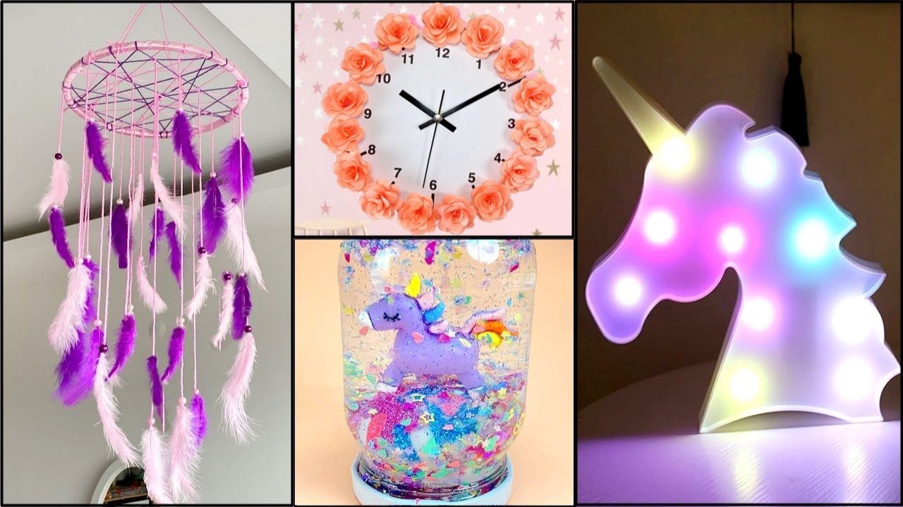 ПОТРЯСАЮЩИЕ ИДЕИ ДЕКОРА КОМНАТЫ Сделай сам — ЛЕГКИЕ И ДЕШЕВЫЕ ПОДЕЛКИ #diy #roomdecor #homedecor смотреть онлайн