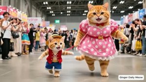 РЫЖУЛЯ ПРИСОЕДИНИЛАСЬ К ФЕСТИВАЛЮ КОСПЛЕЯ🎭🐱