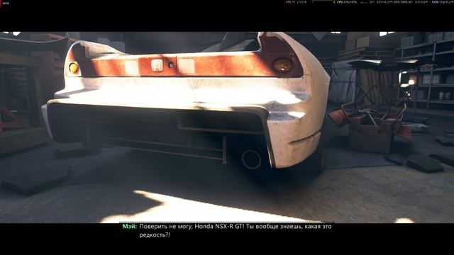 Forza Horizon 6 Заброшенный гараж с Honda NSX-R GT