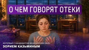 О чём говорят отёки. Интервью с кандидатом медицинских наук Зорием Казьминым.