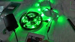 Из Китая посылка №43. RGB светодиодные ленты 5M 300LED