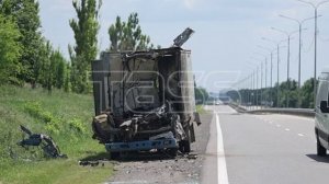 Обстановка на трассе Донецк-Мариуполь