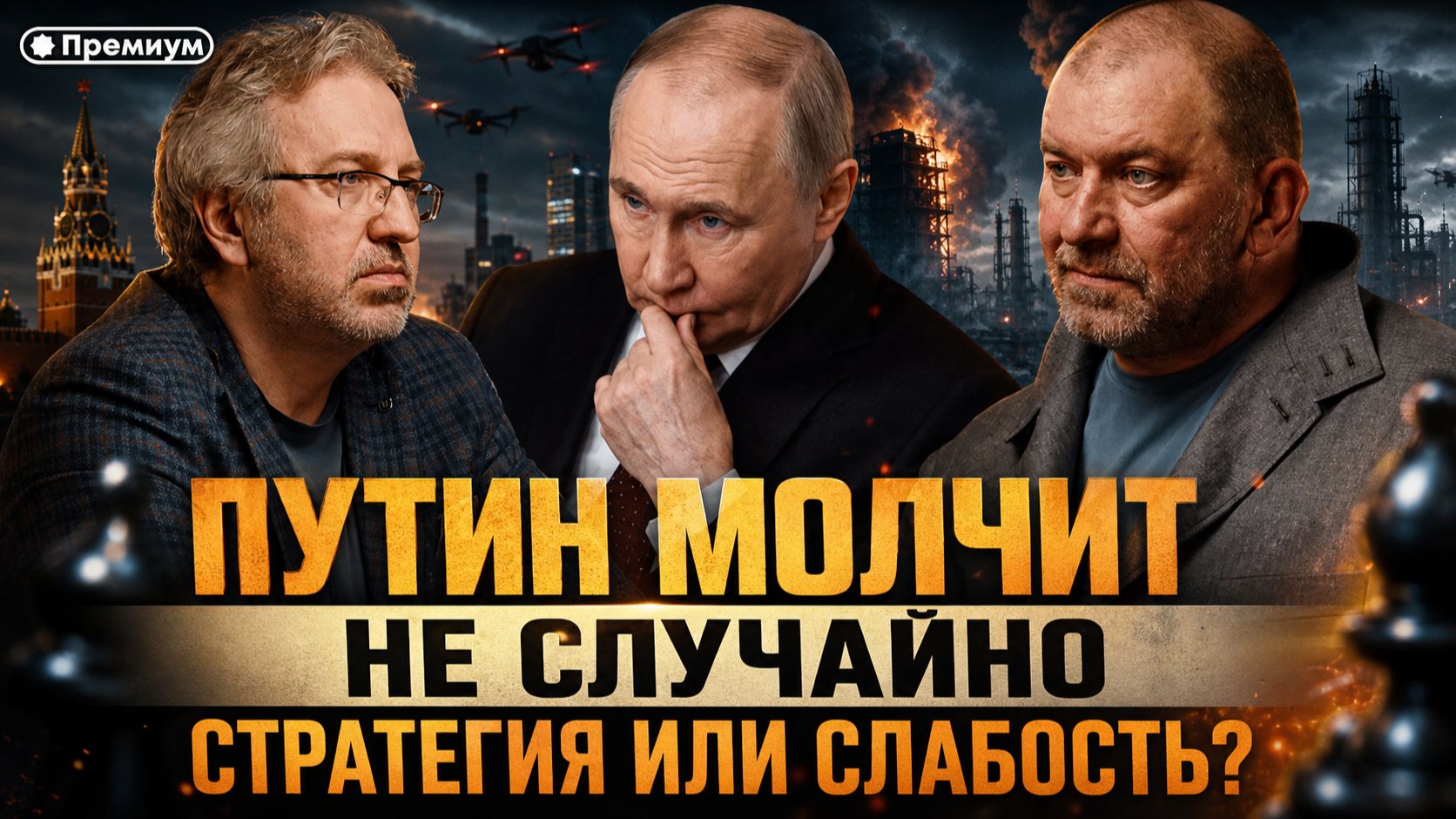 Александр Казаков | ПУТИН МОЛЧИТ НЕ СЛУЧАЙНО: СТРАТЕГИЯ ИЛИ СЛАБОСТЬ? смотреть онлайн