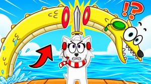 😱 НЕ РАЗРУБАЙ ЭТОГО МОРСКОГО МОНСТРА! РОБЛОКС! ROBLOX!