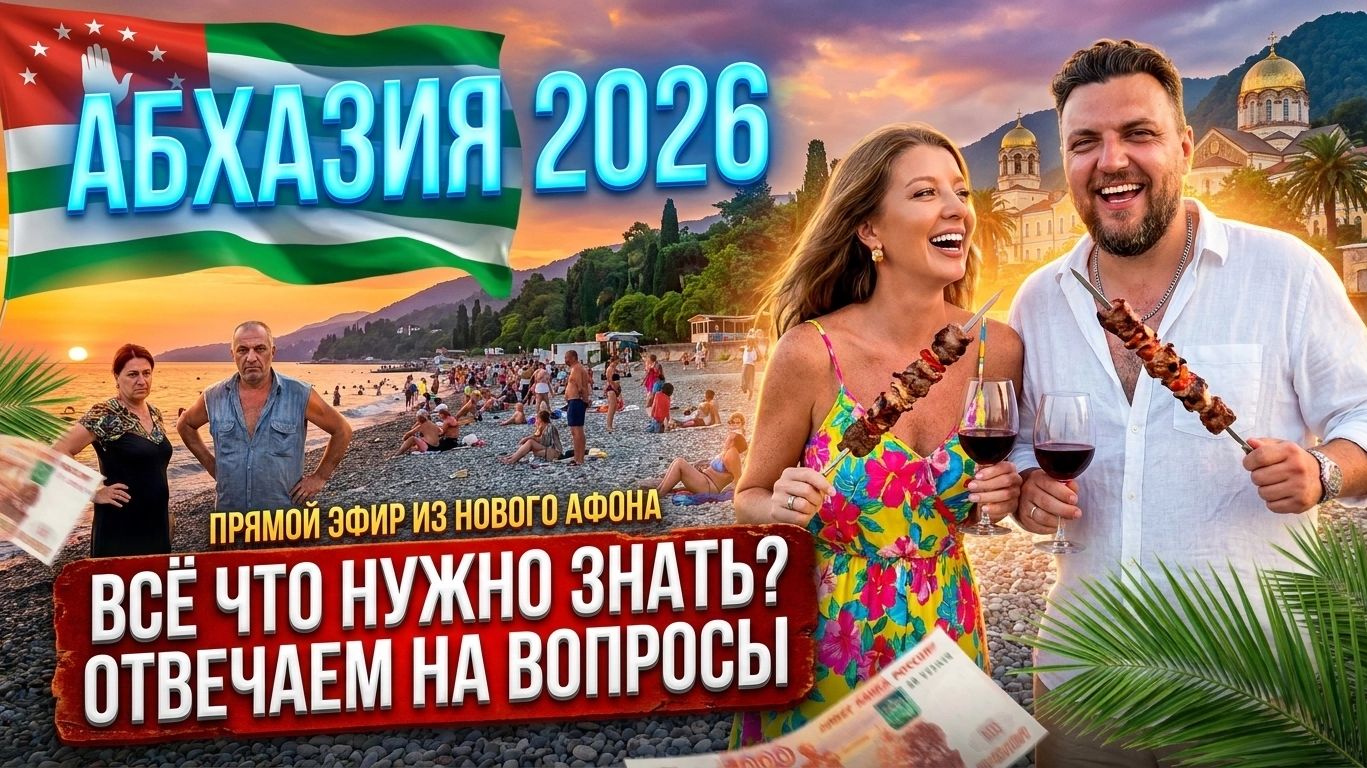 #АБХАЗИЯ 2026 - Всё что нужно знать_ отвечаем на вопросы # #всеосочи смотреть онлайн