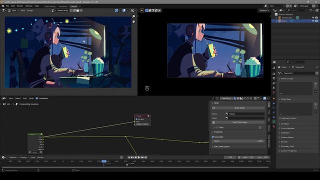 Coloso - A to Z of NPR Animation in Blender 47-2. Composite Practice - 3 смотреть онлайн