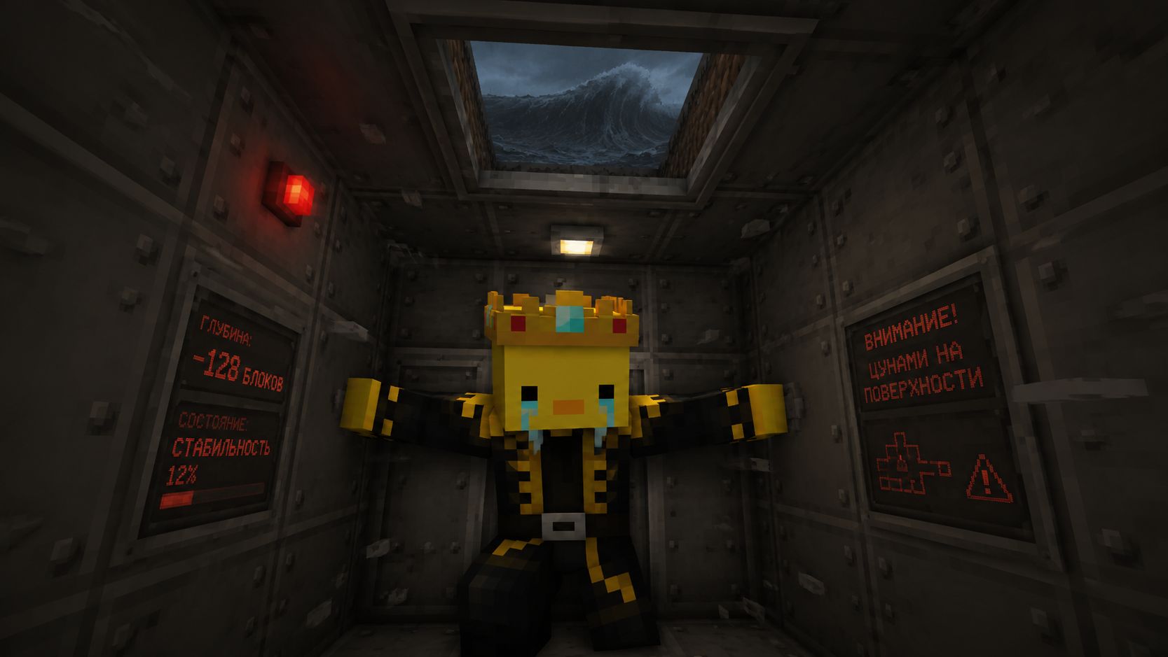 ЗАКРЫЛИСЬ В БУНКЕРЕ! | УЖАСТИКУ КОНЕЦ В MINECRAFT