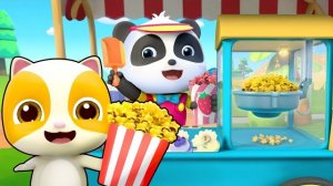 Вкусный попкорн🍿Мультик для детей 🌈