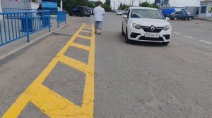 Обновленная разметка у МРЭО. Изменения в разметке на парковках