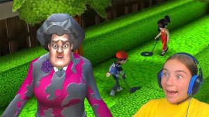 МИСС ТИ СПРЯТАЛА КЛАД Злая Учительница Scary Teacher 3D