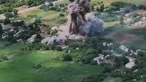 🔥Феерические кадры поражения пункта БПЛА ВСУ ударом БПЛА БМ-35