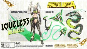 Трейлер Borderlands 4 («Loveless, the Hacker» Vault Hunter)