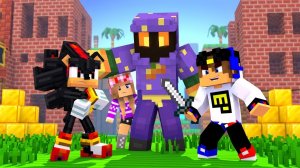 МОЙ ДРОН снял СОНИК в МАЙНКРАФТ НУБ И ПРО ЭВОЛЮЦИЯ ВИДЕО MINECRAFT Евгенбро