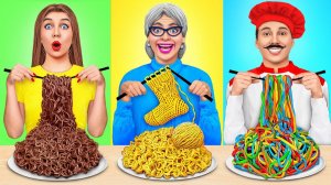 Кулинарный Челлендж# Я против Бабушки # Кулинарная битва с Секретными Гаджетами TeenDO Challenge