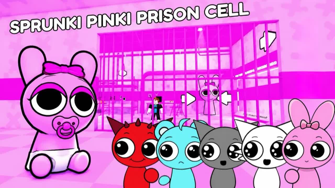 Sprunki’s Escaped From Pinki Prison In Roblox [4EpzzU3zQD8] смотреть онлайн