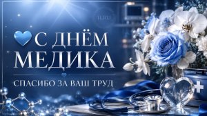 С Днём Медика 💙 Красивое Музыкальное Поздравление