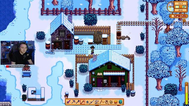 Stardew Valley 1.6.15  Stream #26 - Управляю фермой одной рукой!