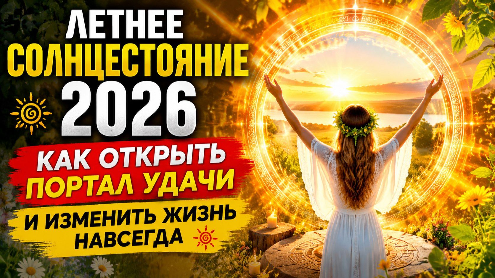 Летнее Солнцестояние_ Открываем портал удачи и меняем жизнь. смотреть онлайн