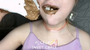 Sweet Chalk/Мел в Пасте/ASMR 🍒🍭
