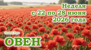 ОВЕН | ТАРО прогноз на неделю с 22 по 28 июня 2026 года