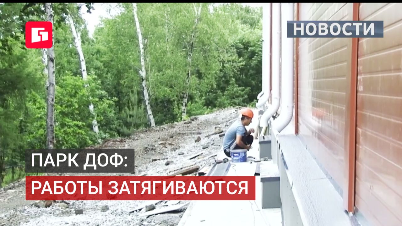 Подрядчик нарушил сроки на объекте в парке ДОФ. 19/06/2026