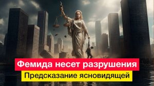 Фемида несёт разрушения. Предсказание ясновидящей