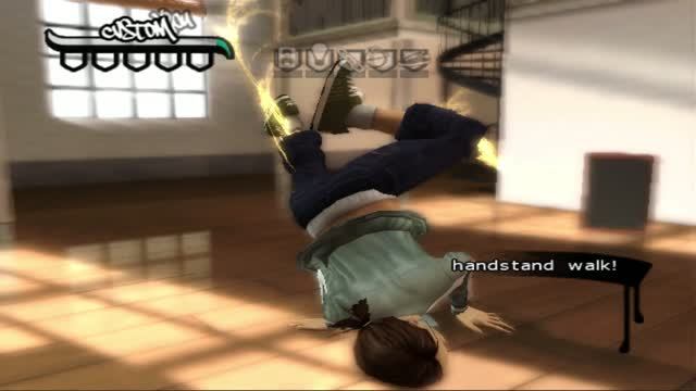 Bgirl Custom third Blow Up Start "Handstand Walk" from BBOYTHEGAME