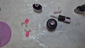 Убавление флаконов.Смешивание гель лаков.Часть4
