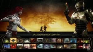 Mortal Kombat 11 - Скарлет vs Робокоп. Френдшип