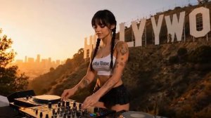 Dark House Melodic Techno Mix At The Hollywood Sign