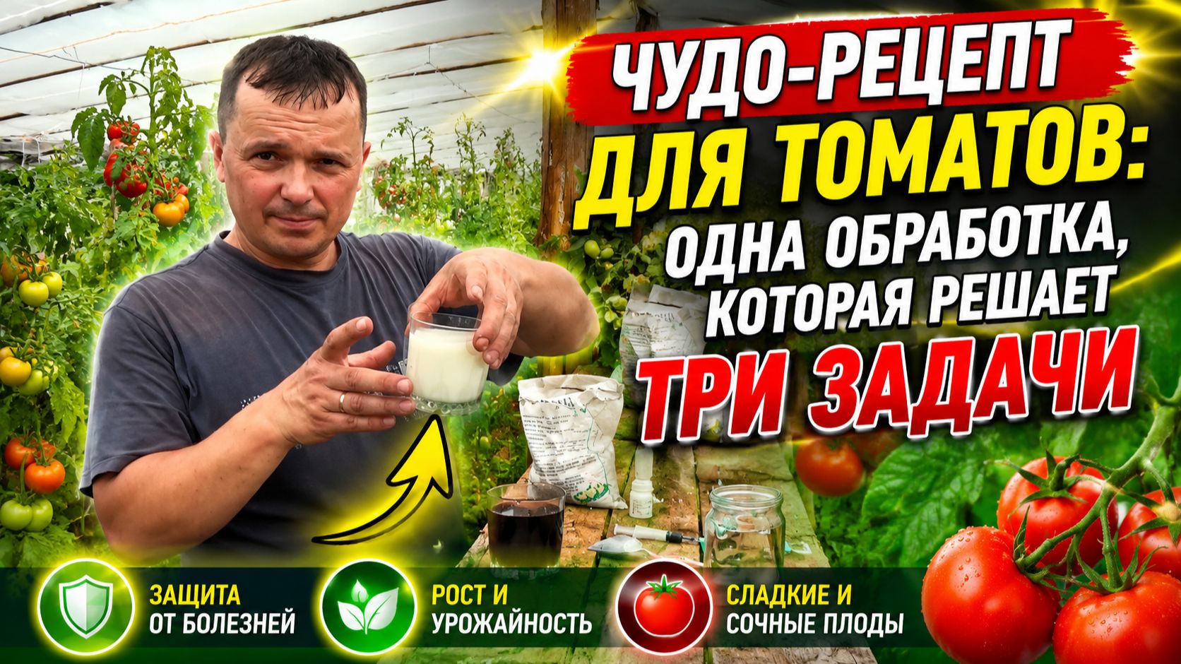СУПЕР ПОДКОРМКА ПОМИДОР! Обязательно попробуйте! смотреть онлайн