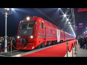 Сибирский экспресс 2026 | Имперский красный обзор поезда 🚆