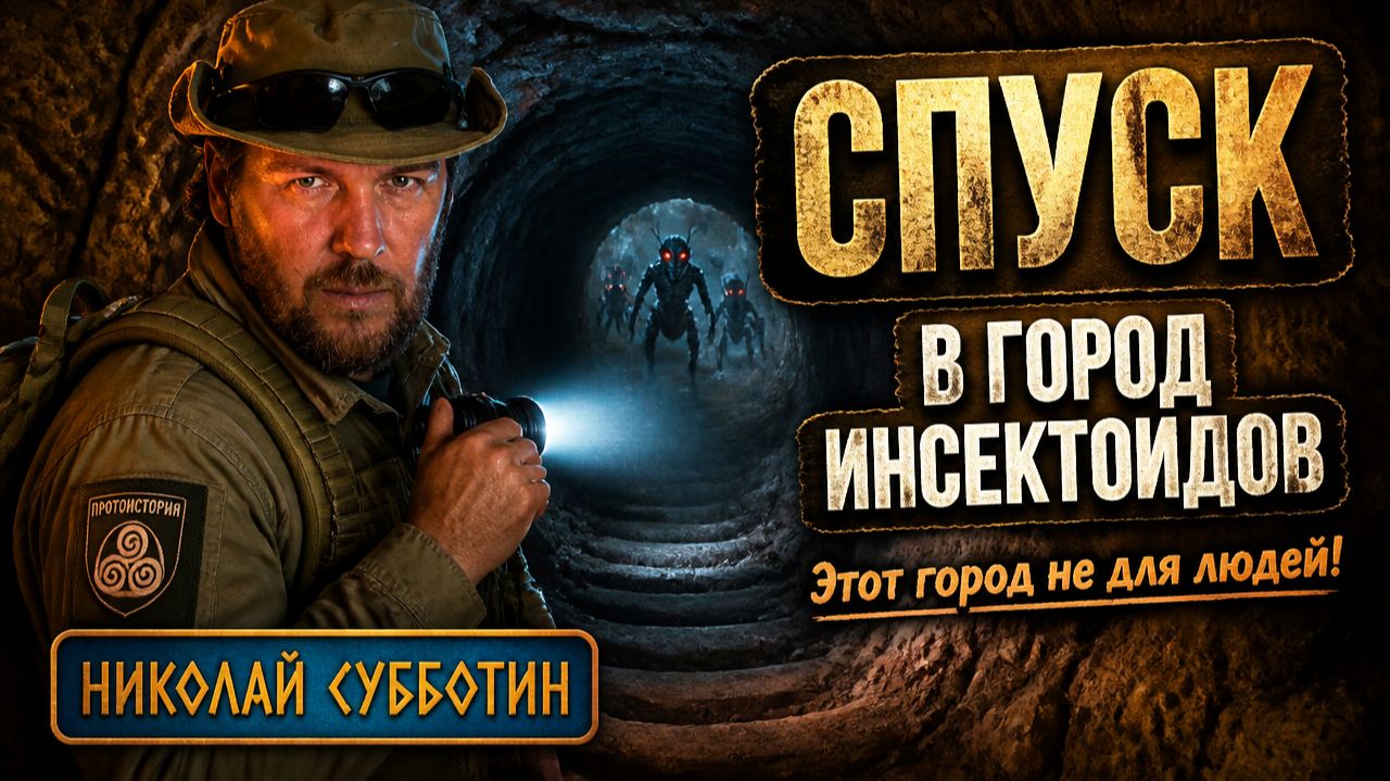 Подземный Город, который строили Не Люди! СМОТРИТЕ! Николай Субботин смотреть онлайн